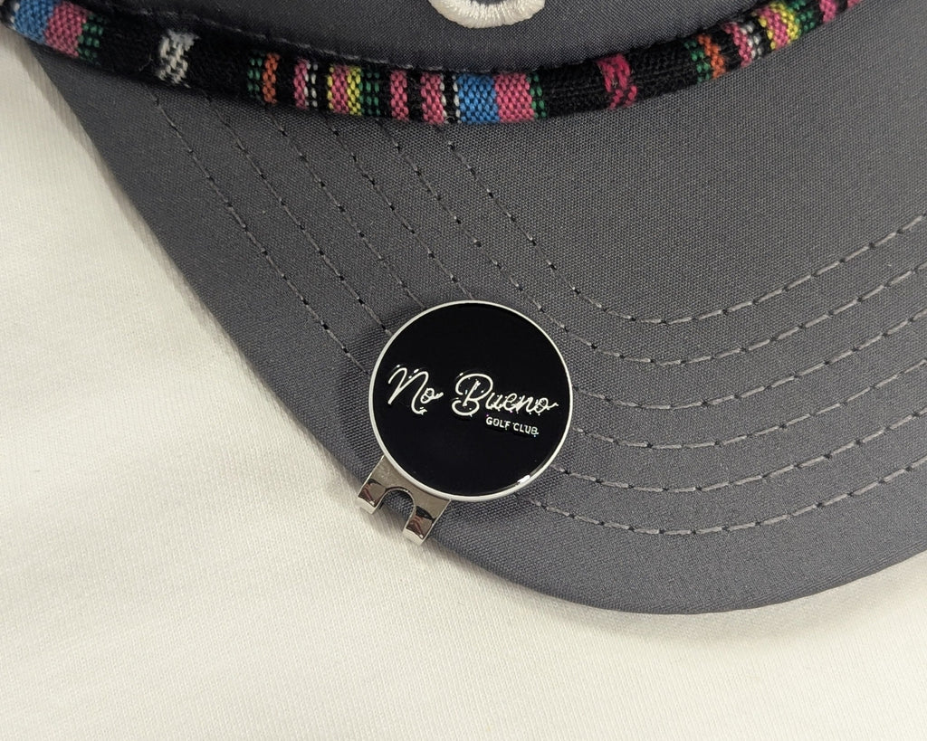 La Vida es Golf Ball Marker Black