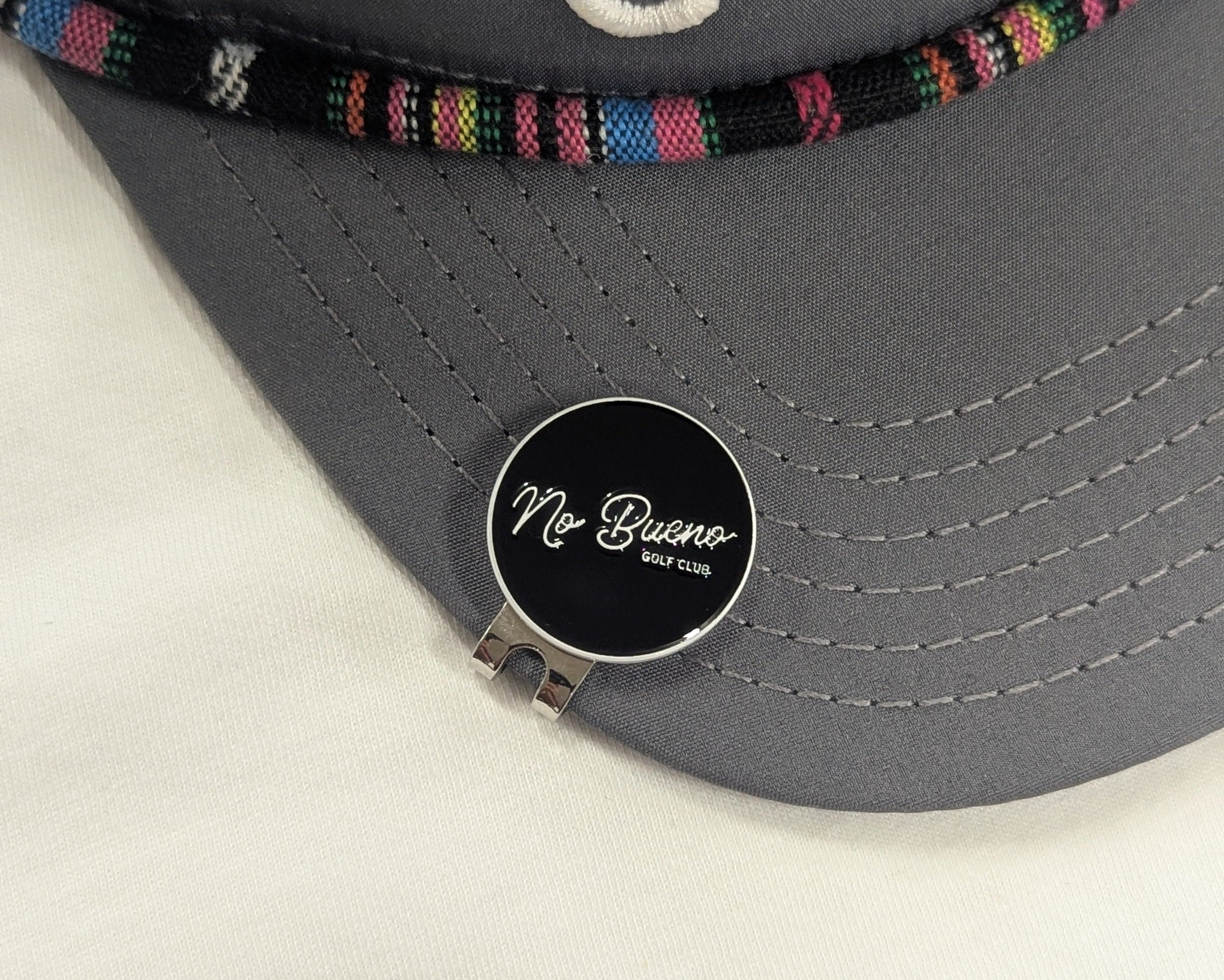 La Vida es Golf Ball Marker Black