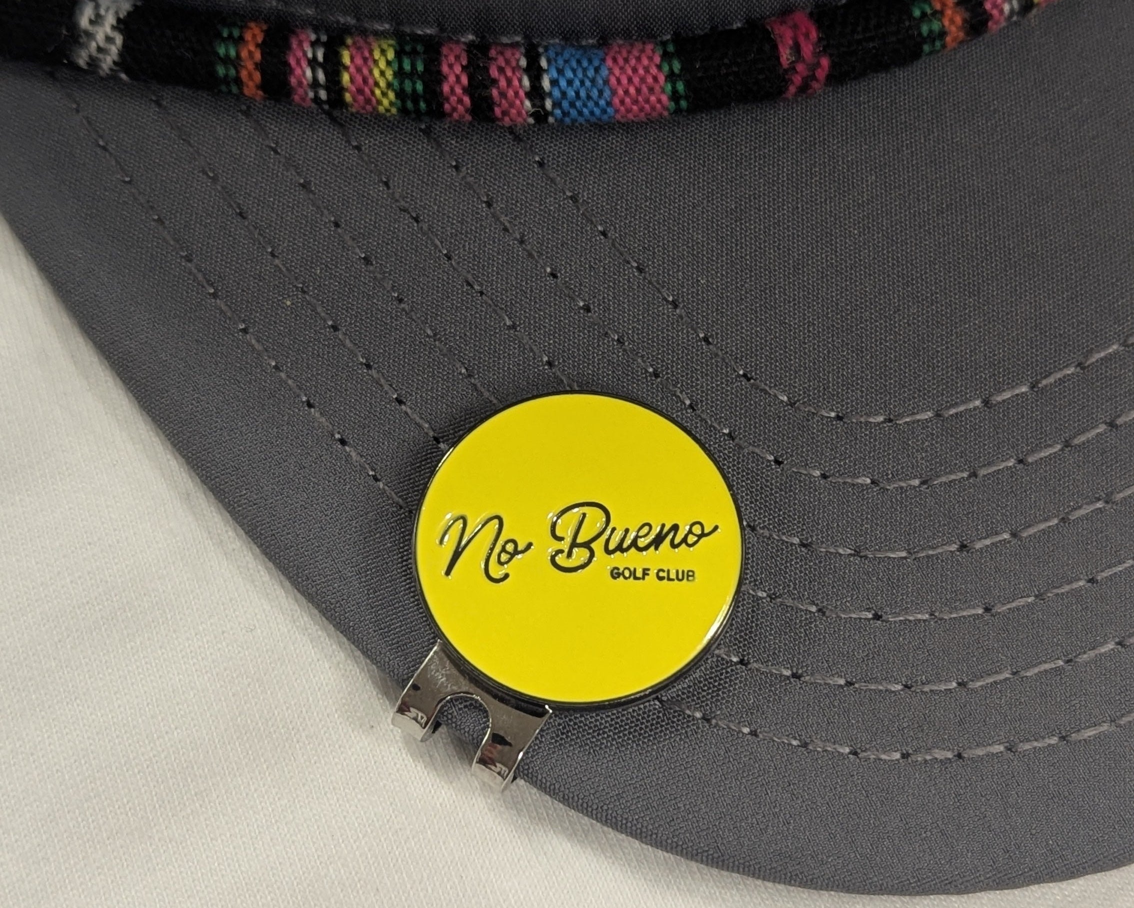 La Vida es Golf Ball Marker Yellow