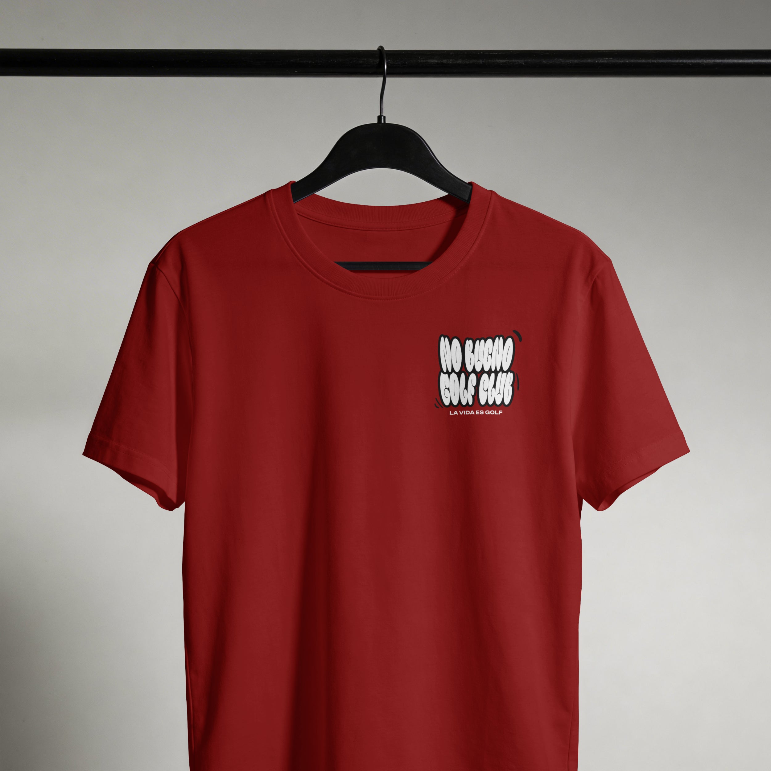 Bubble Letter T-Shirt Deep Red