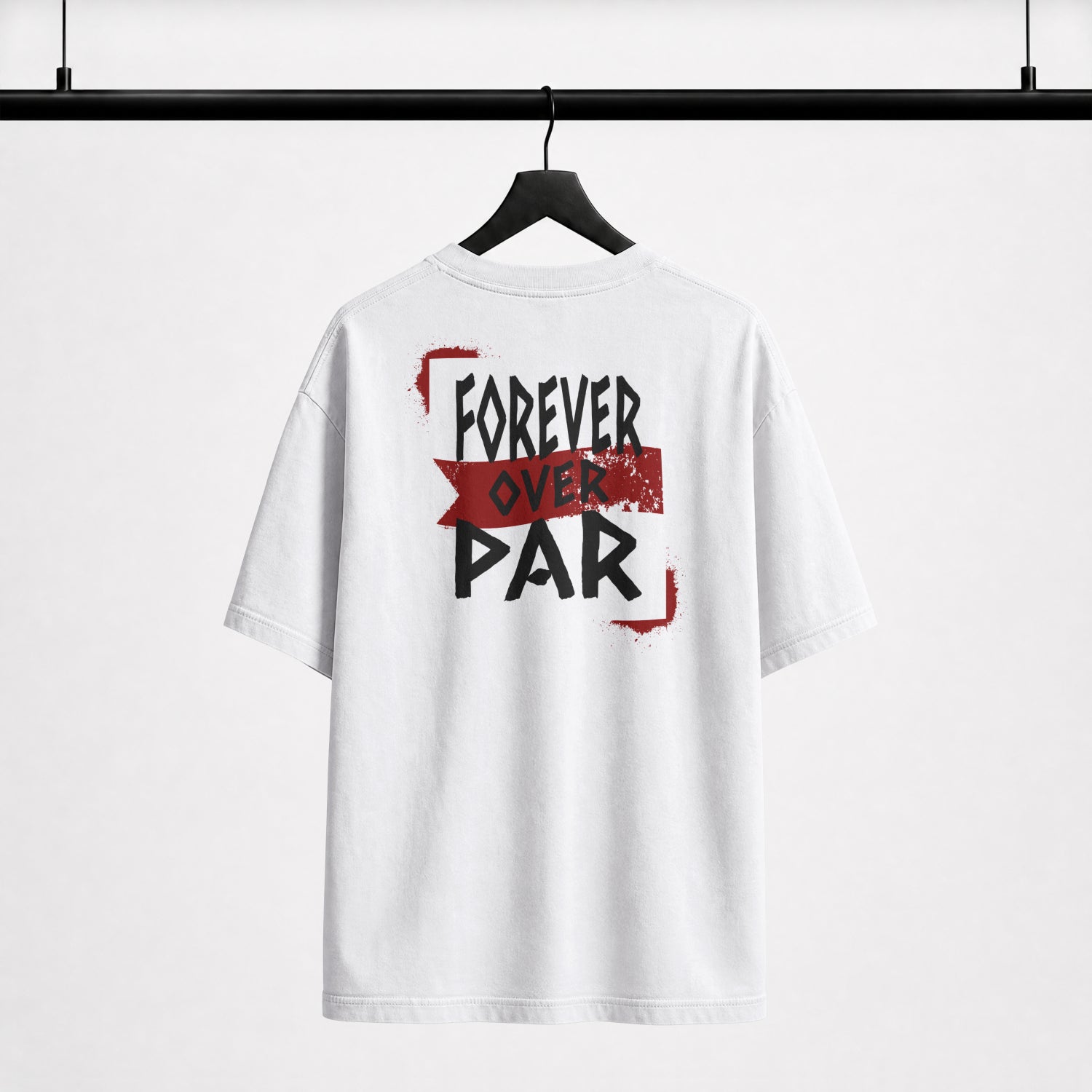 Forever Over Par T-shirt White