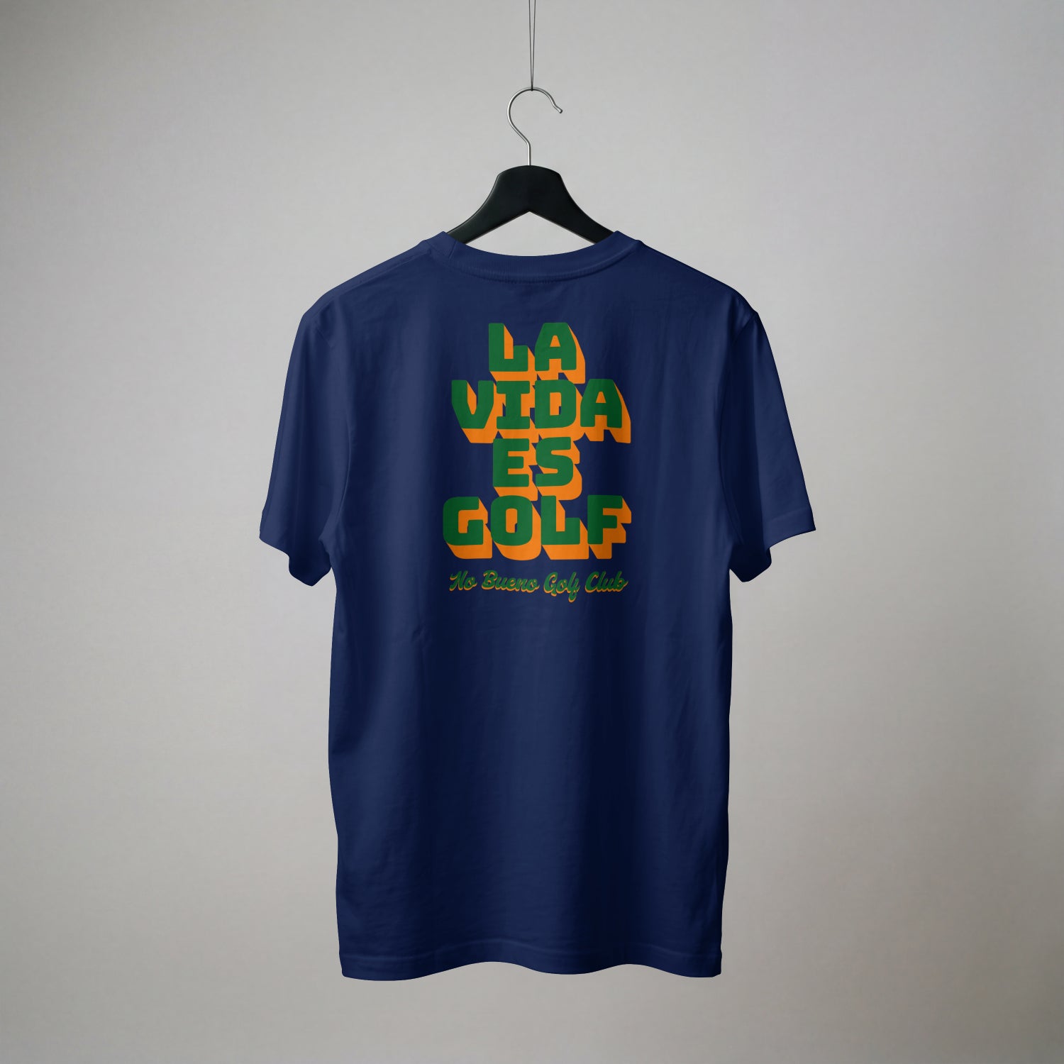 La Vida es Golf T-Shirt Navy