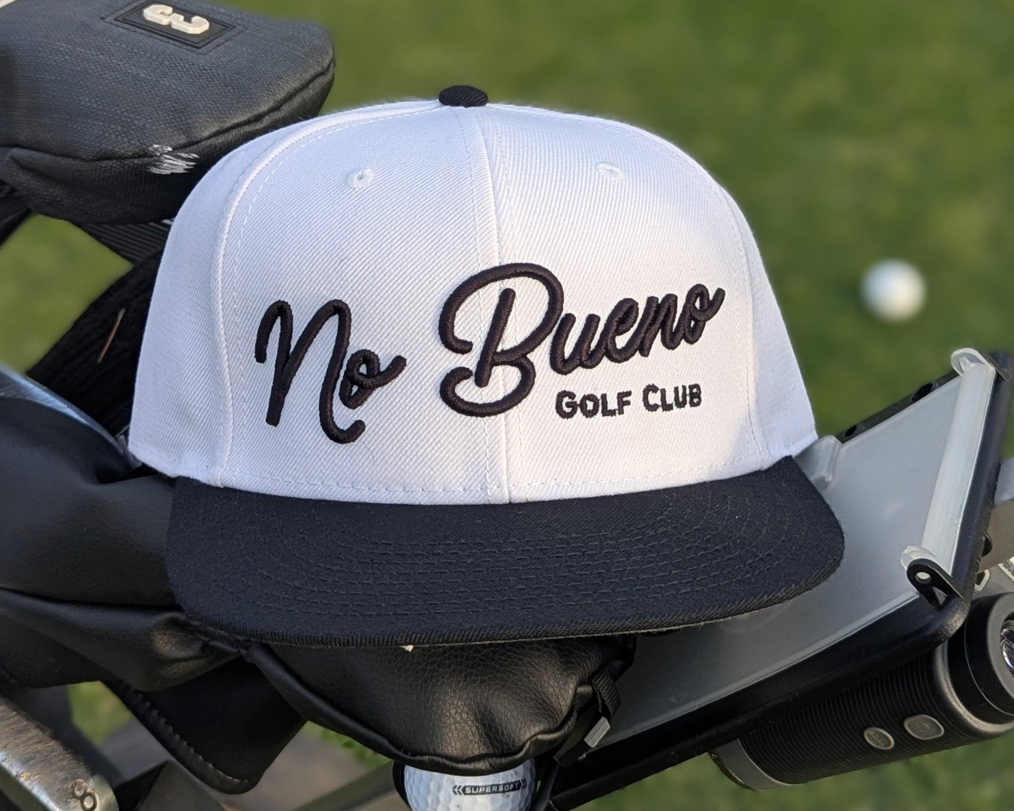Retro Black and White Snapback