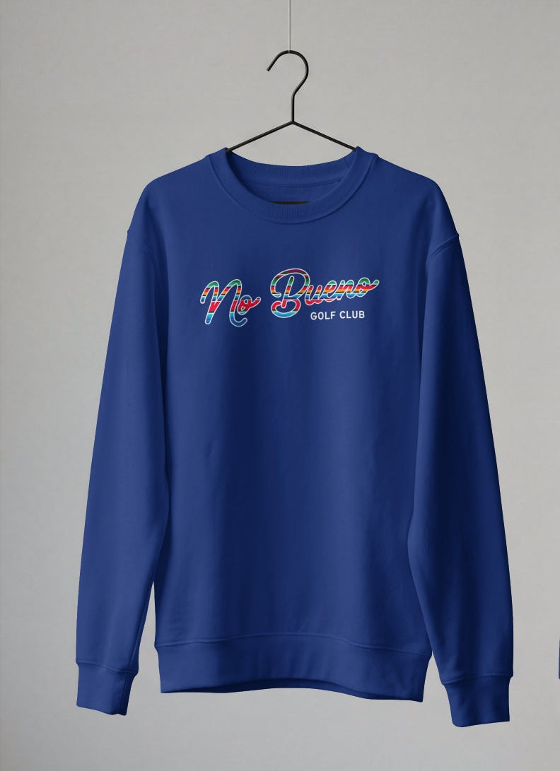 The Serape Crewneck Deep Royal