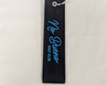La Vida es Golf Keychain Blue