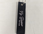 La Vida es Golf Keychain Gray