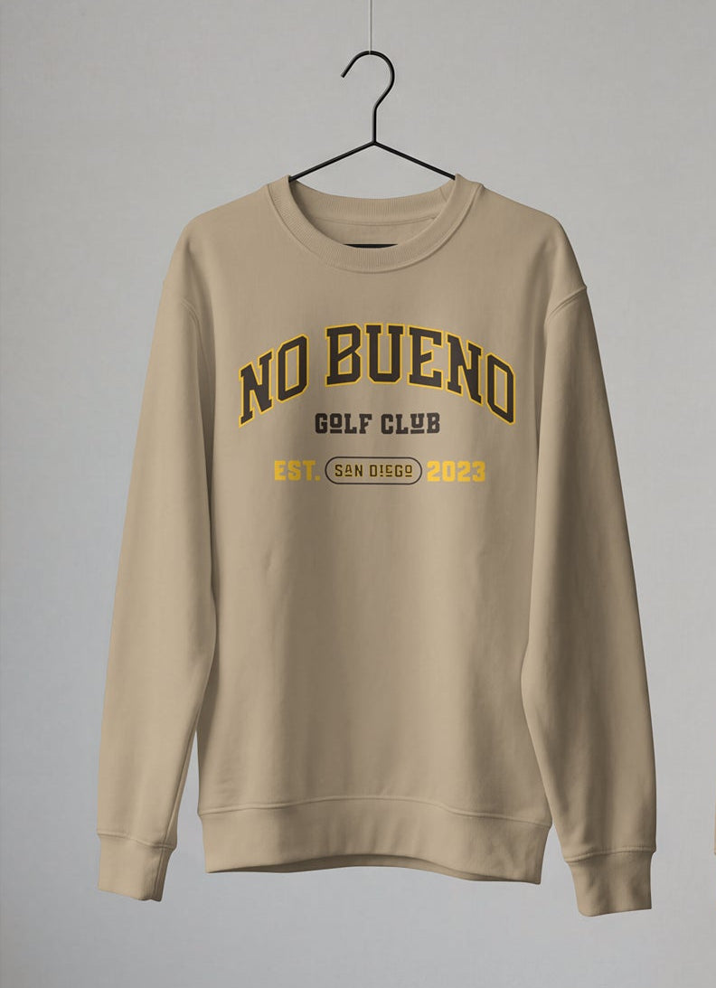 SD Varsity Crewneck Desert Tan