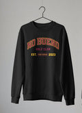 Varsity Crewneck Jet Black