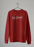The Serape Crewneck Classic Red