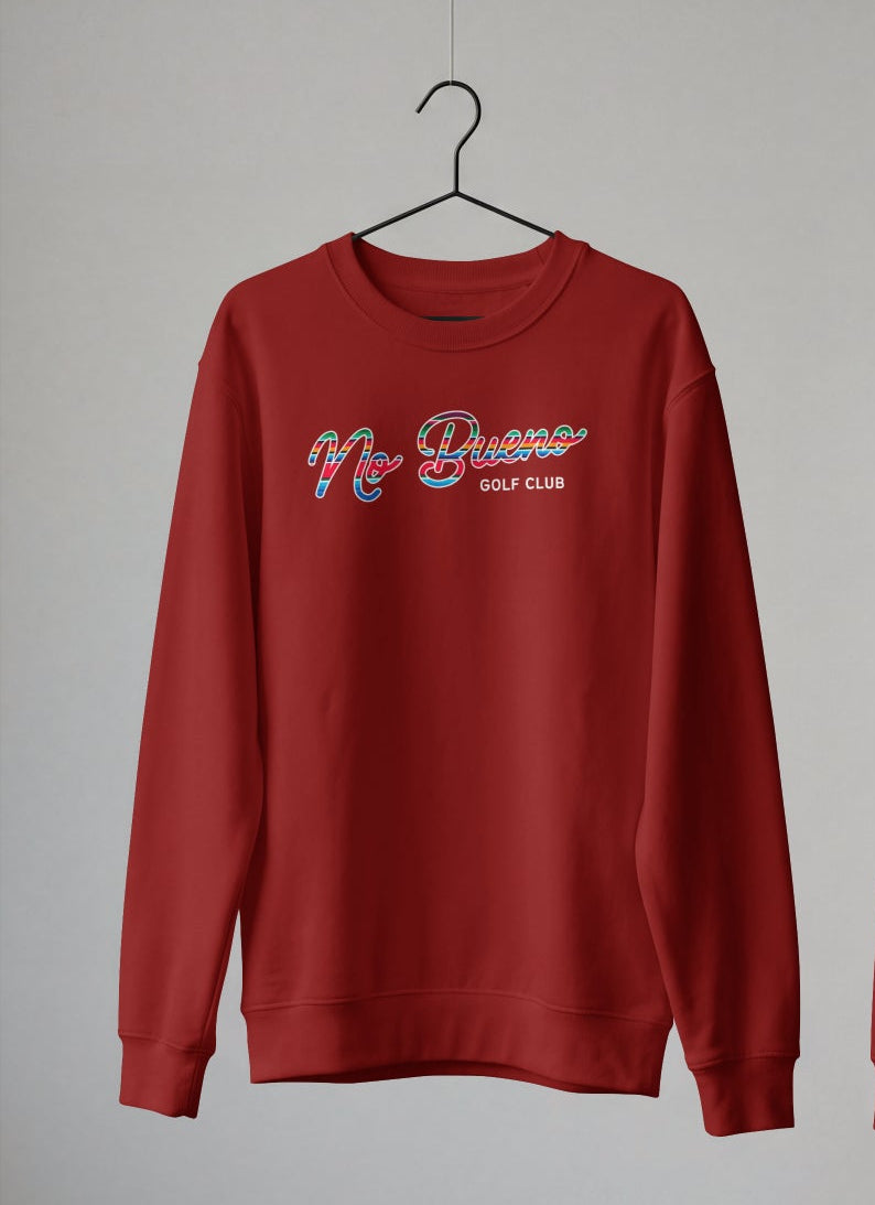 The Serape Crewneck Classic Red