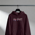 The Serape Hoodie Bordeaux