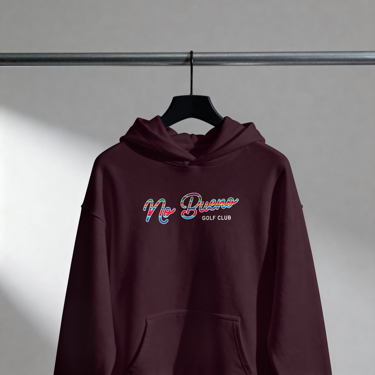 The Serape Hoodie Bordeaux
