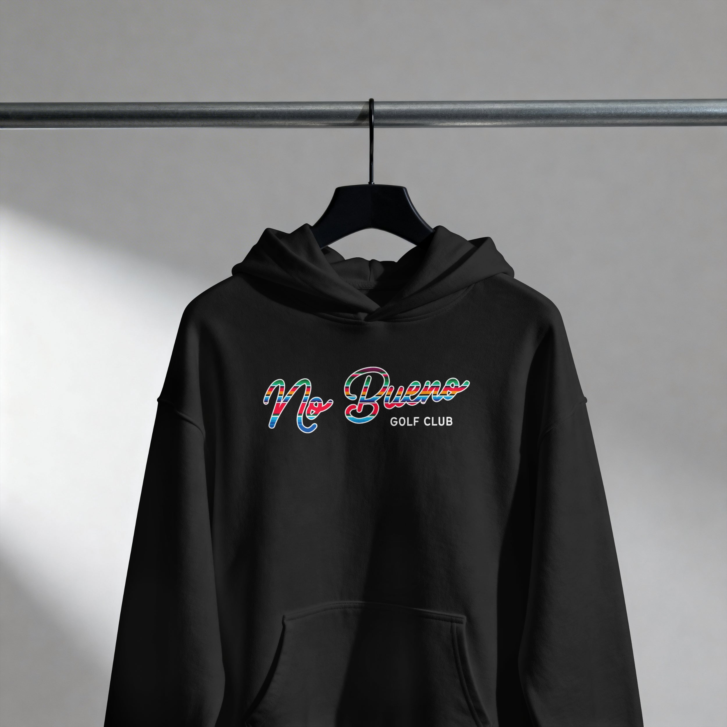 The Serape Hoodie Jet Black
